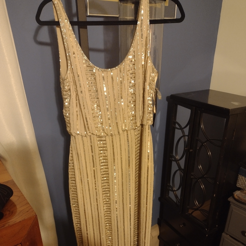 Aidan Mattox Sequin Dress